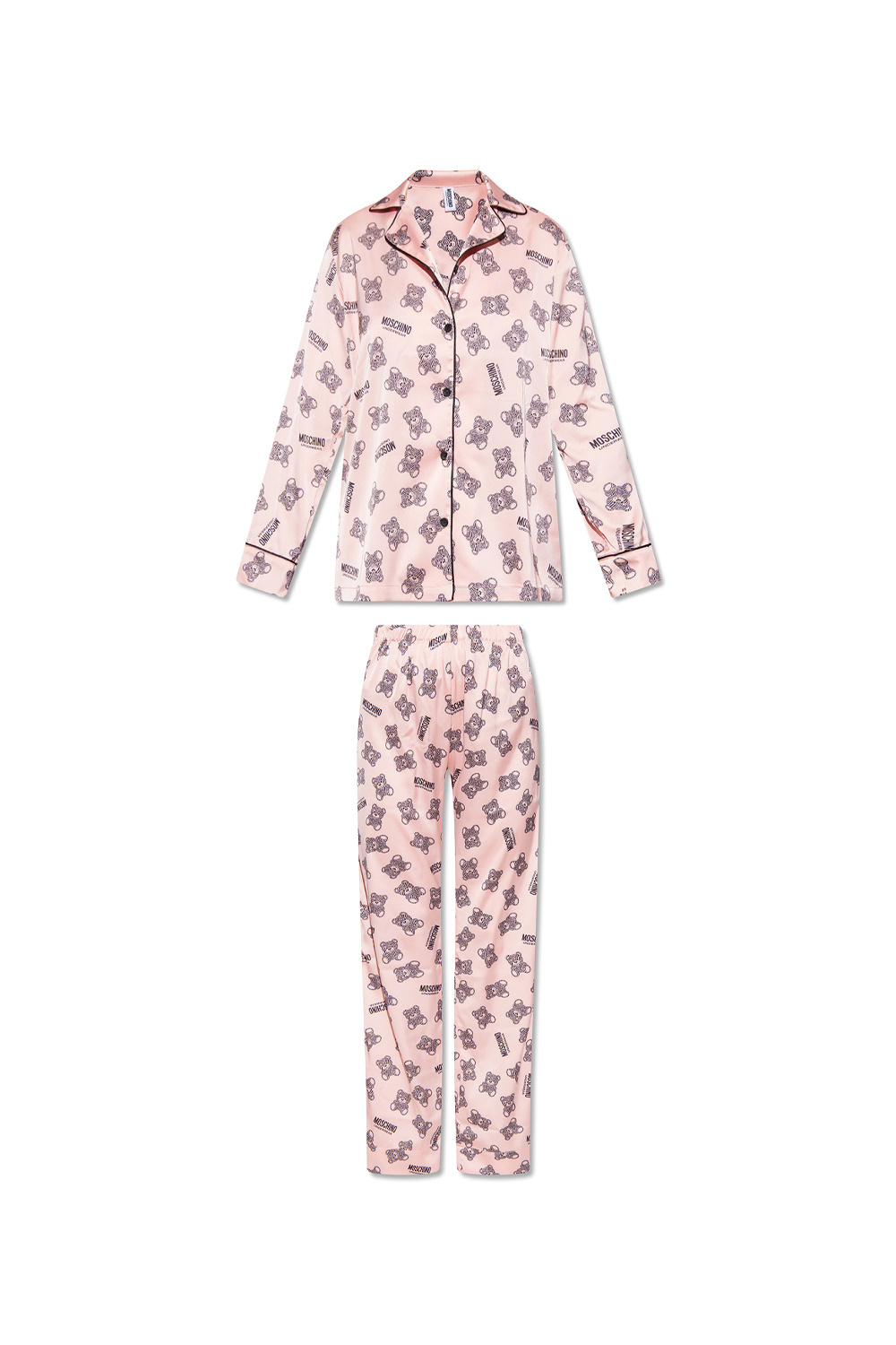 Pink Two piece pyjama set Moschino IetpShops Italy